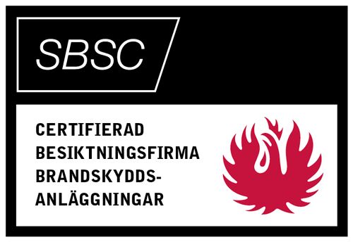 Certifierad besiktningsfirma brandskyddsanläggningar